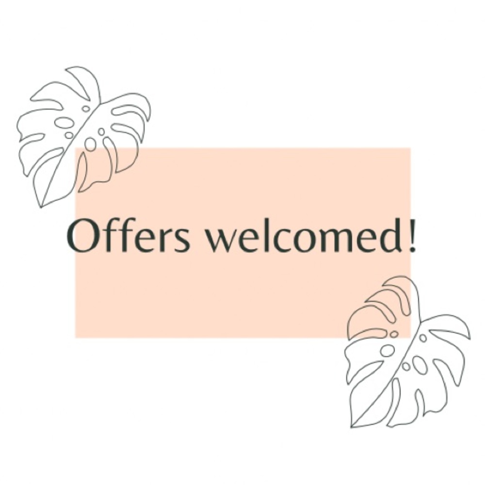 Offers welcomed✨